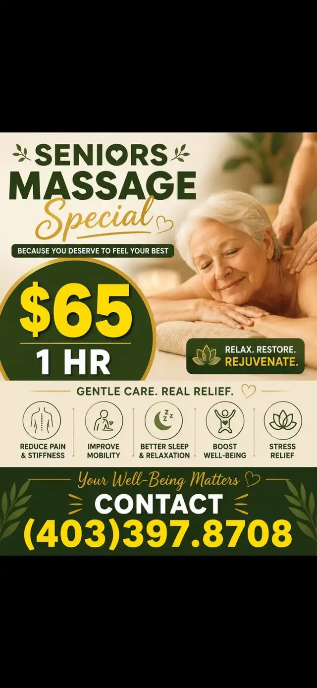 senior massage 