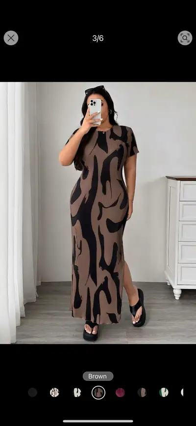 Bought these dresses from shein, just don’t like how they look on me. They are both 1X. I wanted a l...