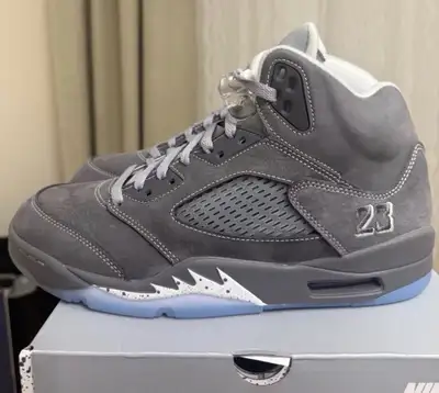 Nike Jordan Retro 5 Wolfe Grey, View more