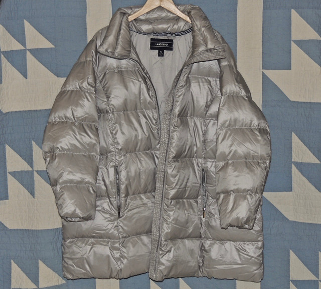 LANDS END WOMAN’S WINTER DOWN FILLED PUFFER COAT in Women's - Tops & Outerwear in Stratford