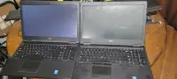 lot of 3 Dell business laptops -AS IS