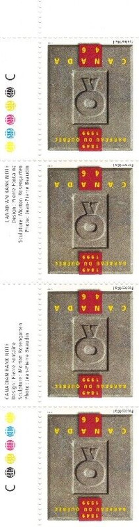 Canada Stamps - Barreau du Quebec 1849-1999 46c (Side Panel 4)