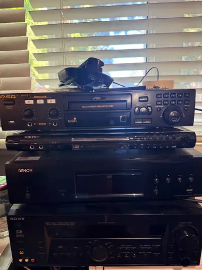 Audio and Karaoke Equipment Bundle, View more