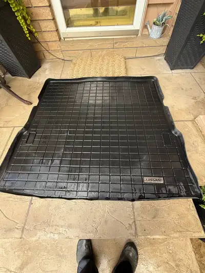 Rear cargo mat for Nissan Armada 2021 to 2024. Sold vehicle hence selling. Thank you for your intere...