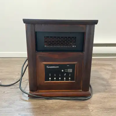 Garrison - Radiateur infrarouge fini bois (Wood Finish Infrared Heater) *Garrison Intertek 4005892