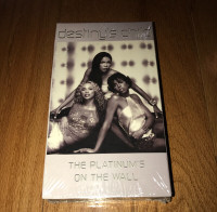 DESTINY'S CHILD ~ The Platinum's On The Wall VHS ~ New Sealed