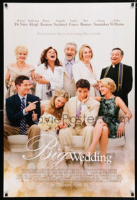 THE BIG WEDDING (2013) ORIGINAL MOVIE POSTER