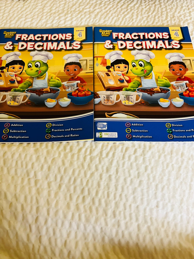 Brand new and unused grade 4 Math and English books and more! in Children & Young Adult in Mississauga / Peel Region