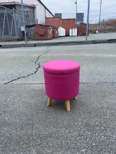 Pink Storage Ottoman, View more