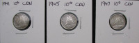10 Cent Canadian Coins