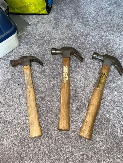 Three 16oz  hammers , View more