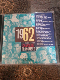 CD de musique. Les plus belles chansons françaises. 