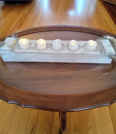 Wood Candle Holder, View more
