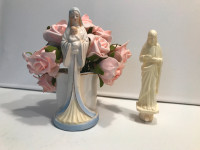 Virgin Mary & Baby Jesus Planter and Jesus Night Light