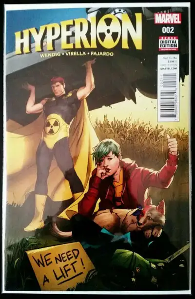 HYPERION #1  (2016 MARVEL Comics) - FAJARDO, WENDIG, VF-NM., View more