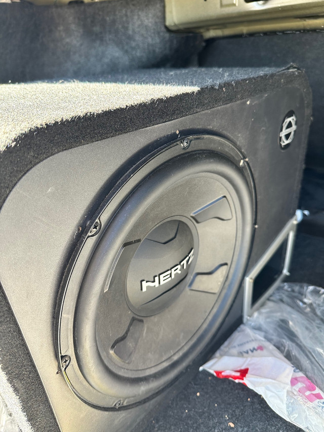 [CAR AUDIO] 12” 500 watt Subwoofer & 600 watt Amplifier! WITH WI in General Electronics in Regina