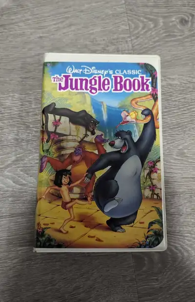 The Jungle Book Disney VHS Movie, View more