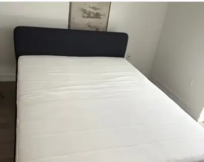 bed frame and mattress, View more