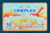 $50 Cineplex Gift Card