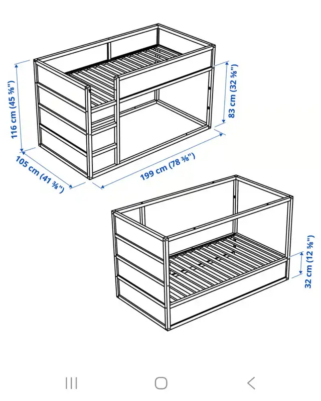 Children's Reversible bed in Beds & Mattresses in Tricities/Pitt/Maple - Image 4