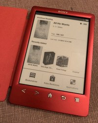 Sony PRS-T3S E-Reader 6 Inch WiFi E-Book with LED Back Cover