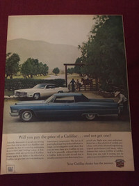 1967 Cadillac Fleetwood & Eldorado Original Ad