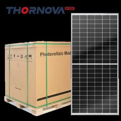 Full pallet/skid (31x) Bifacial Solar Panels: TS-BGT66(620)-G11, View more