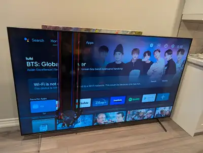 TV Sony 85" Cracked screen, View more