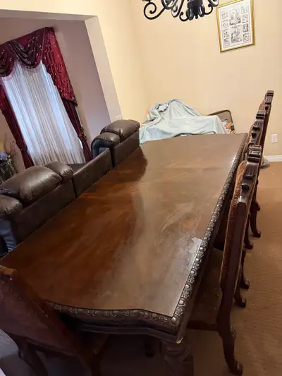 Dining Table Set with 6 Chairs, View more