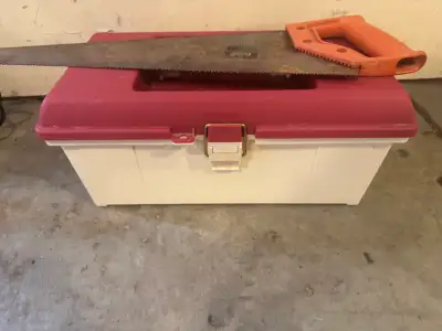 Toolbox and Tools Only $20, View more