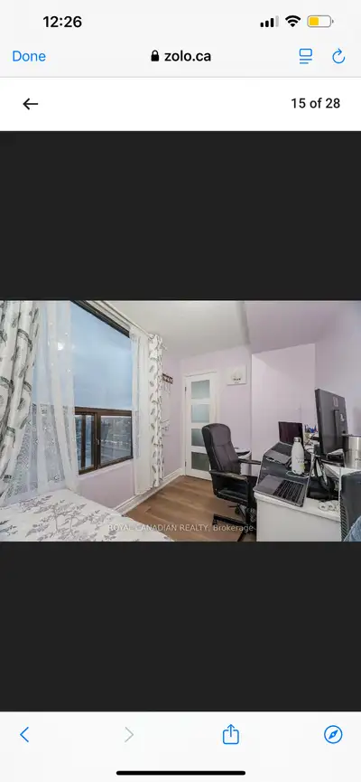 Single room for rent near Square one Mississauga.Shared kitchen and washroom.This is a condo with 3...