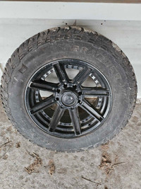 Mags rims and tires 33x12.5 cr 22