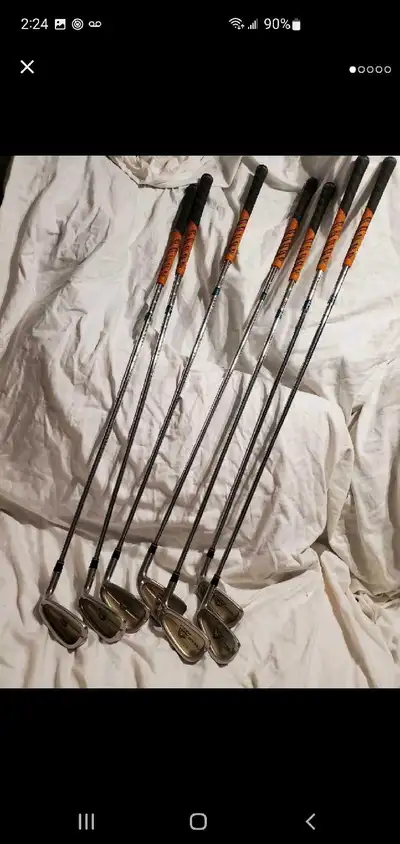 WOMENS RIGHT HANDED TOP FLITE MAGNA OVERSIZED GOLF IRONS 3,4, View more