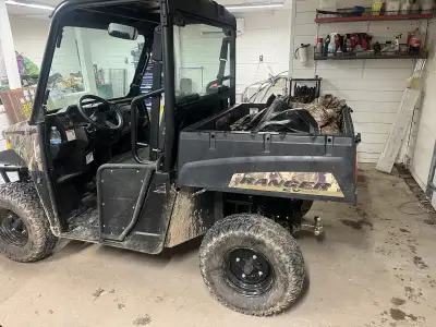 2017 polaris ranger EV ( Electric side by side ) Just replaced 1 battery before christmas New winch...