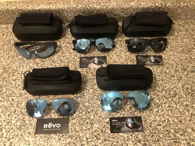 REVO SUNGLASSES - 5 pairs brand new (or sell individually), View more