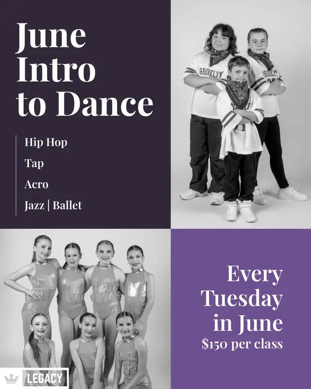 JUNE INTRO TO DANCE CLASSES 439732976108195840