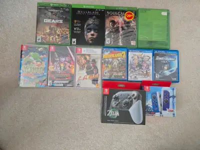 Switch, PS Vita and Xbox Video Games, View more