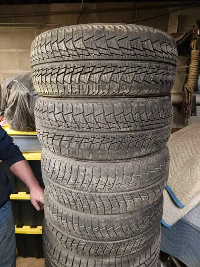 205/50R17 winters. Set of 4, Not mounted. Call or text 4164591646
