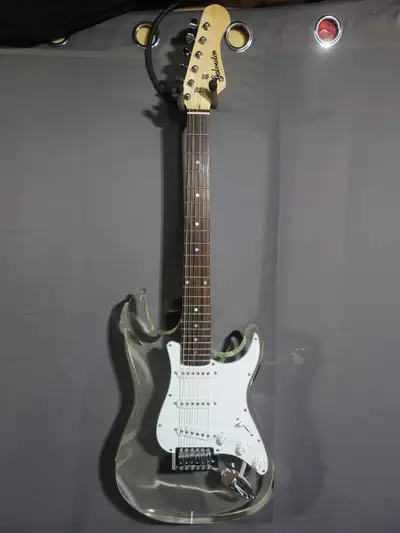 Galveston Acrylic Stratocaster Style Guitar, View more