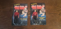 Vintage Star Trek III Captain Kirk & Spock Figure 1984 ERTL. b