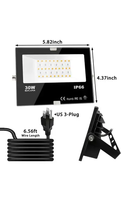 Melpo 30W LED Flood Light, View more
