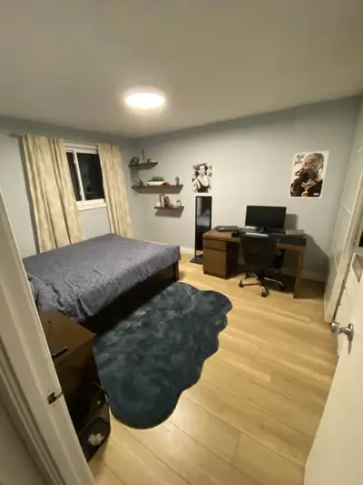 Two fully furnished rooms available in a quiet neighborhood, ideal for students or working professio...