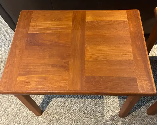 MCM Teak End Tables Set from Denmark in Other Tables in Kitchener / Waterloo - Image 3