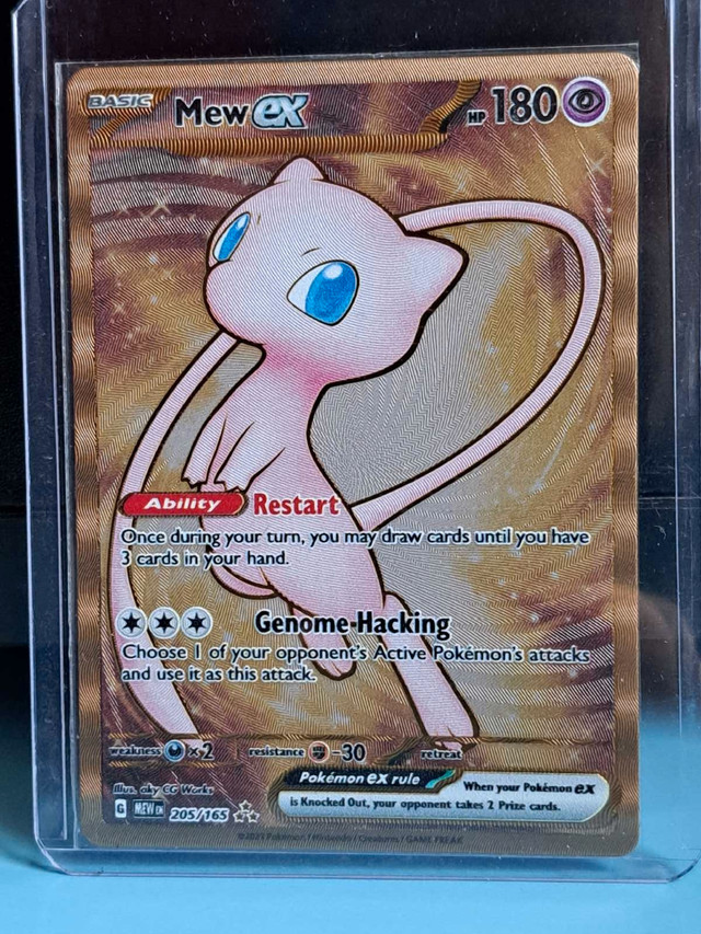 Pokémon Card- Metal Mew 295/167 Promo Card Ultra Premium Pokemon in Hobbies & Crafts in City of Toronto