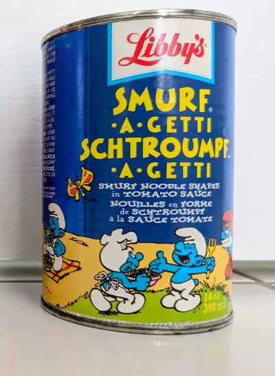 Libby's Smurf-A-getti Tin, View more