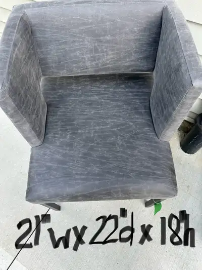 NEW GREY CHAIR , View more