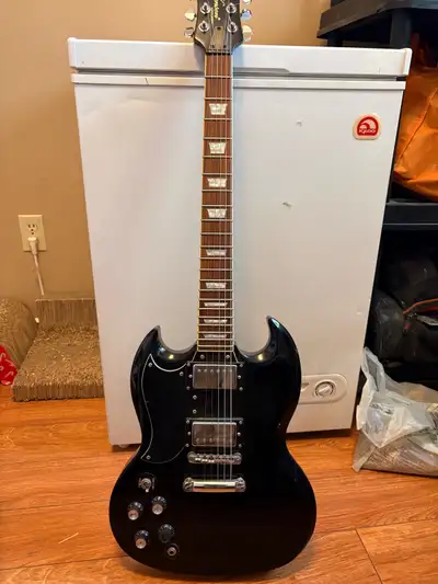 Wensen SG-style Electric Guitar with CUBE-60D Amp, View more