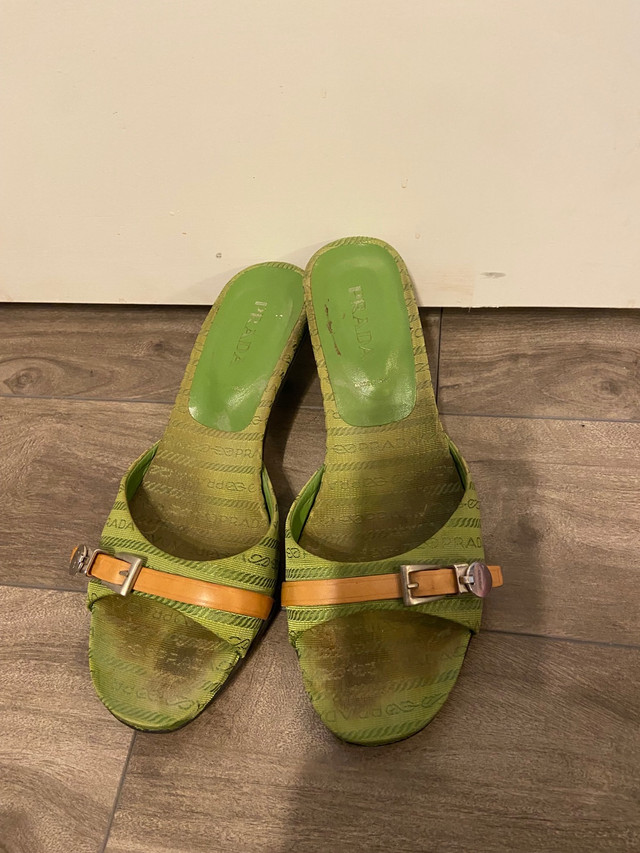Authentic Prada Sandles (size 8) in Women's - Shoes in City of Toronto