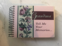 New Book to Record Grandma’s memories