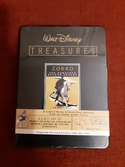 Walt Disney Treasures: Zorro The Complete Second Season DVD. NEW, View more
